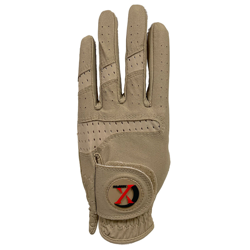 XEIR PRO Men's Premium All Weather Golf Gloves Full Color Worn on Left (4 of Pack)