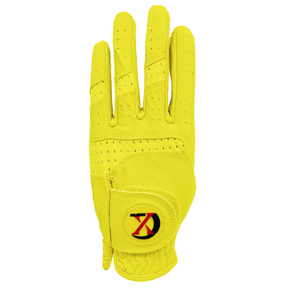 XEIR PRO Men's Premium All Weather Golf Gloves Full Color Worn on Left (4 of Pack)